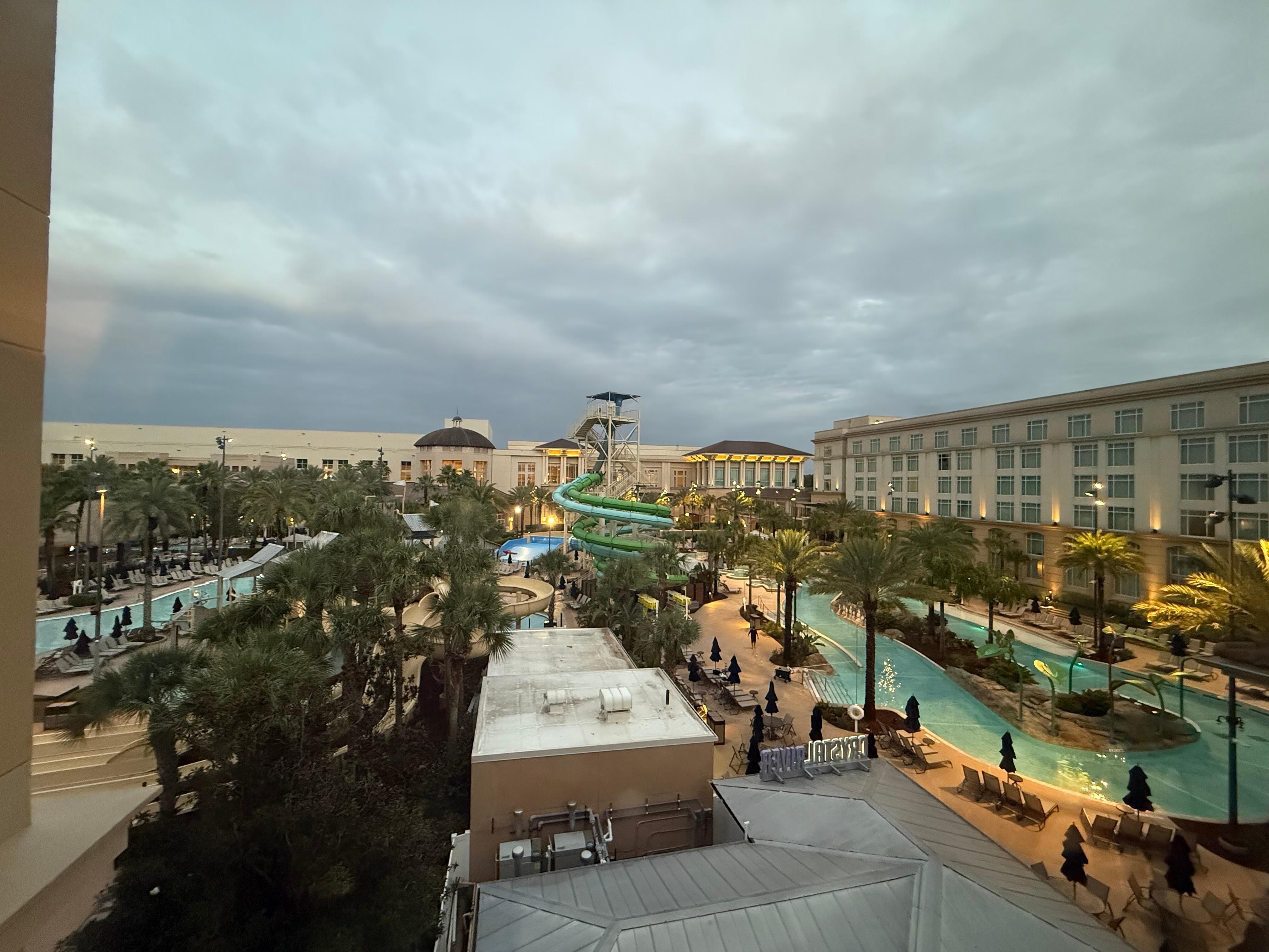 View from our room 