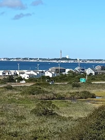 View from walking paths on site