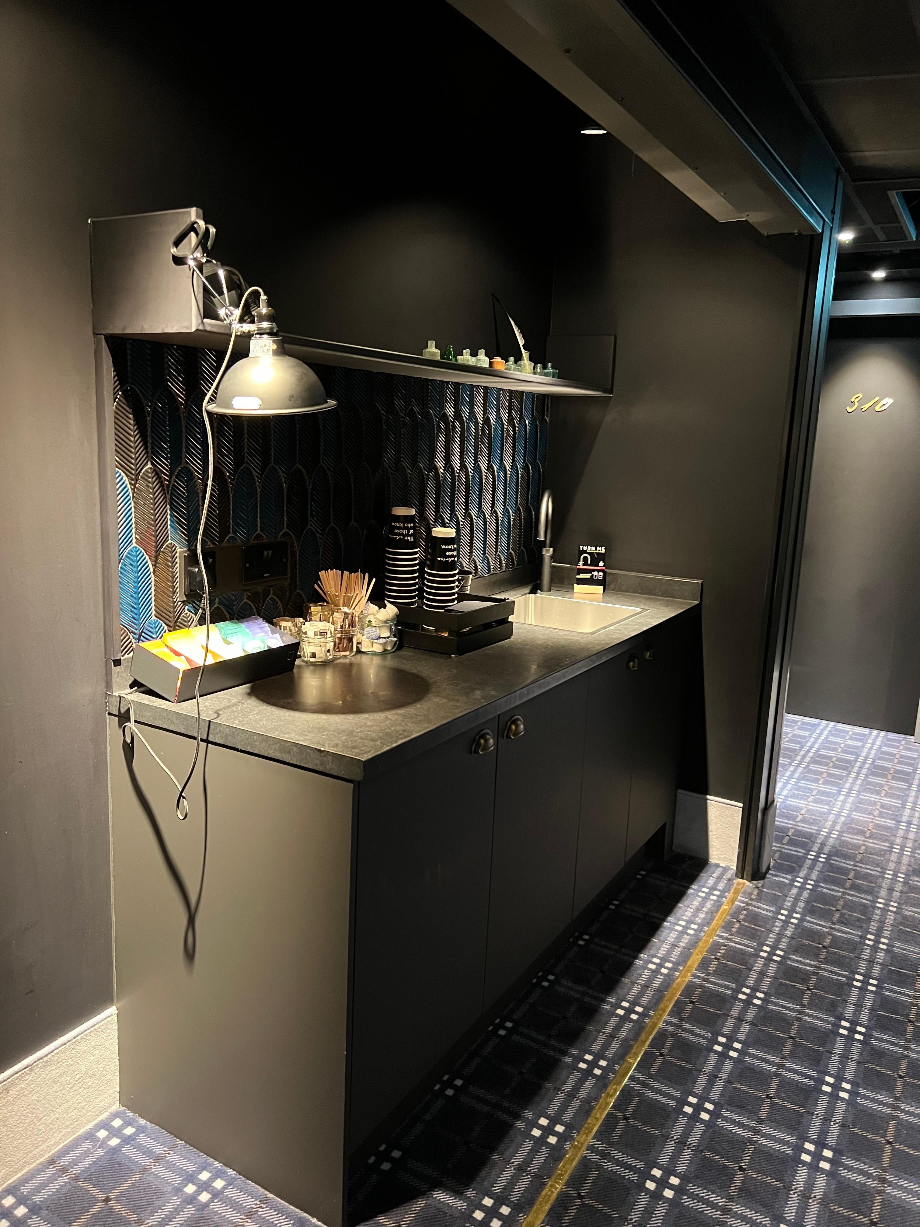 Tea galley - one on each floor