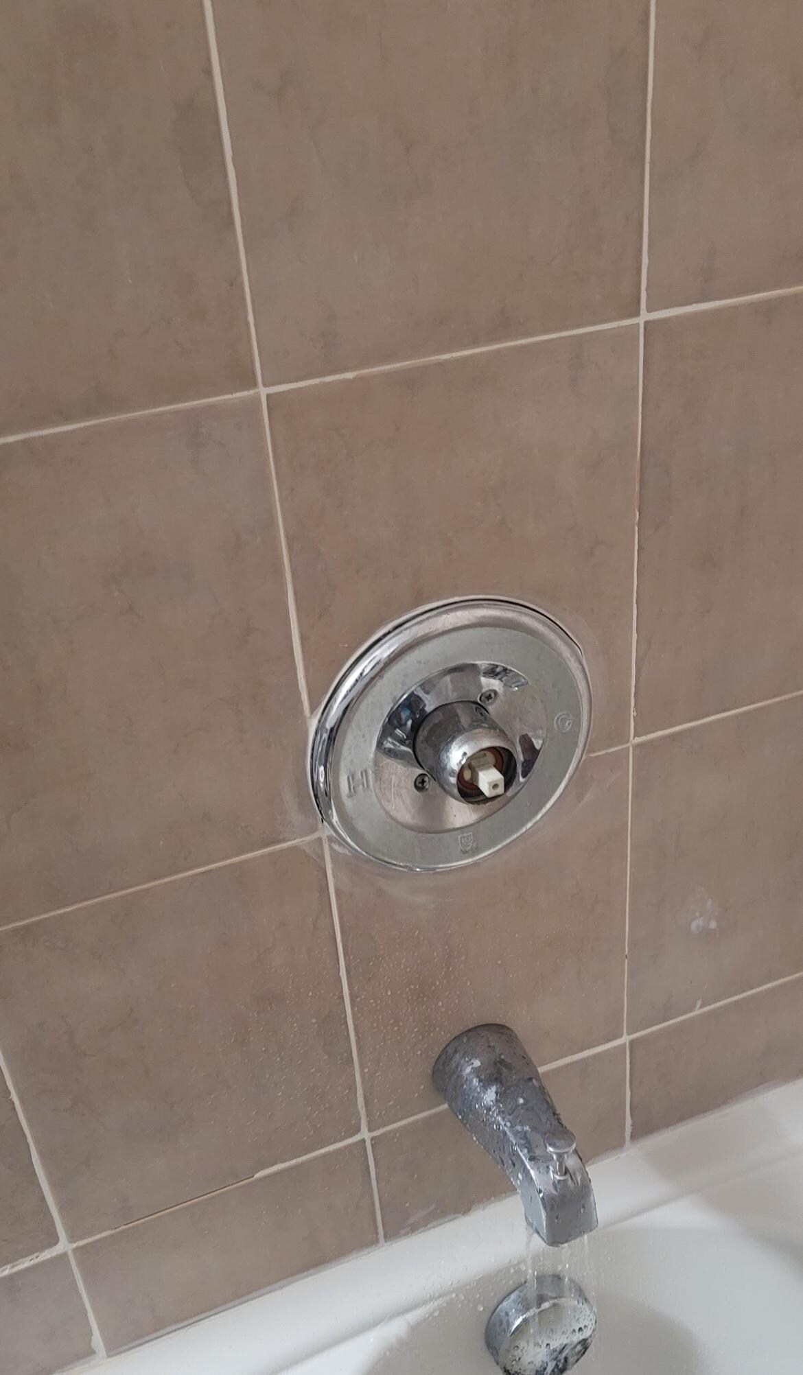 Broken shower