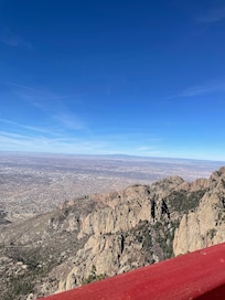 Sandia Peak Tramway ride in Albuquerque