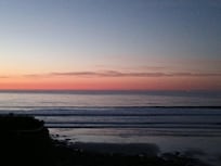 Sunrise view from the hotel.