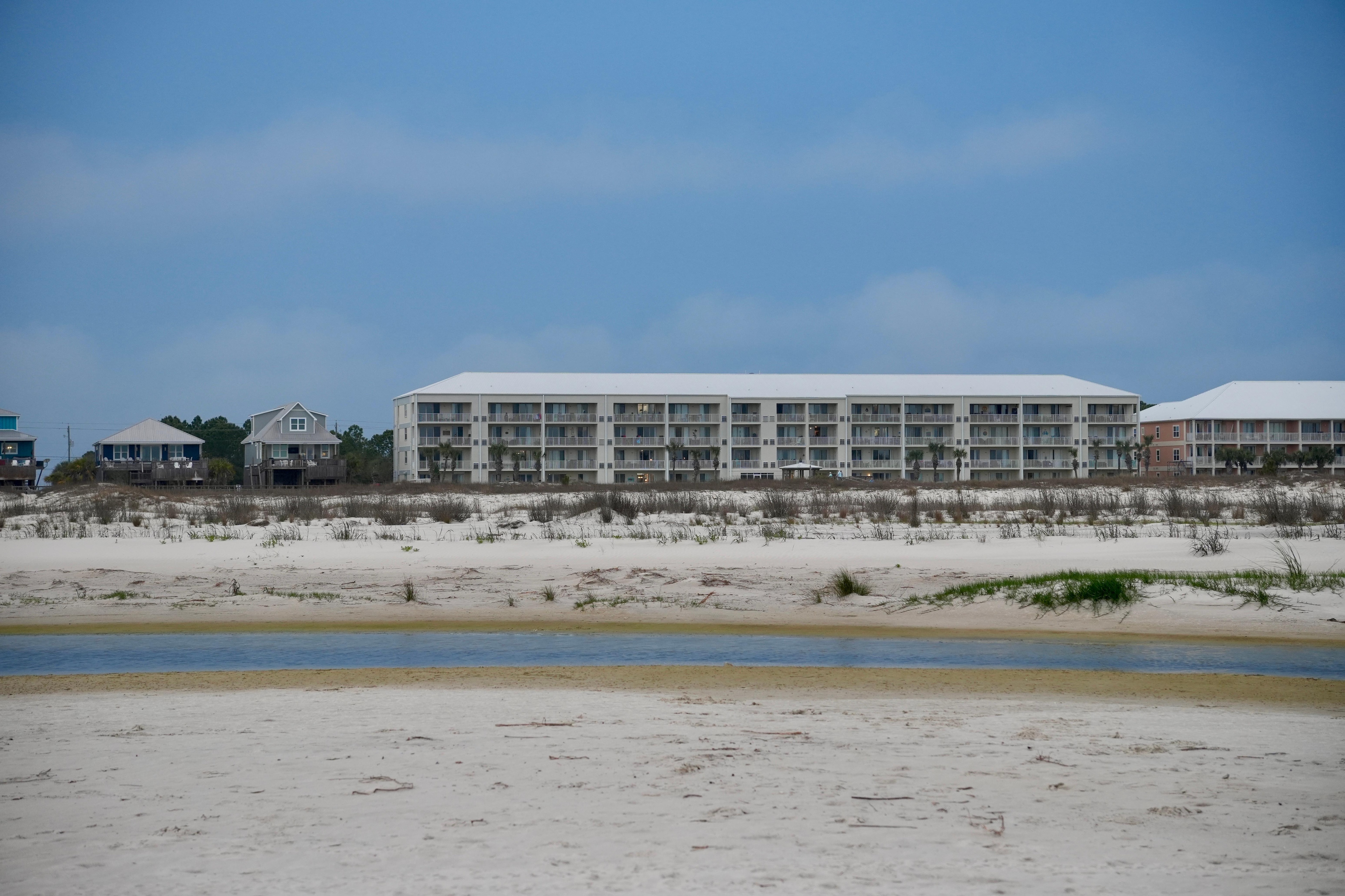 the building - the unit is the top leftmost.
