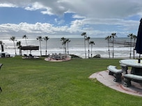 Looking out our front door