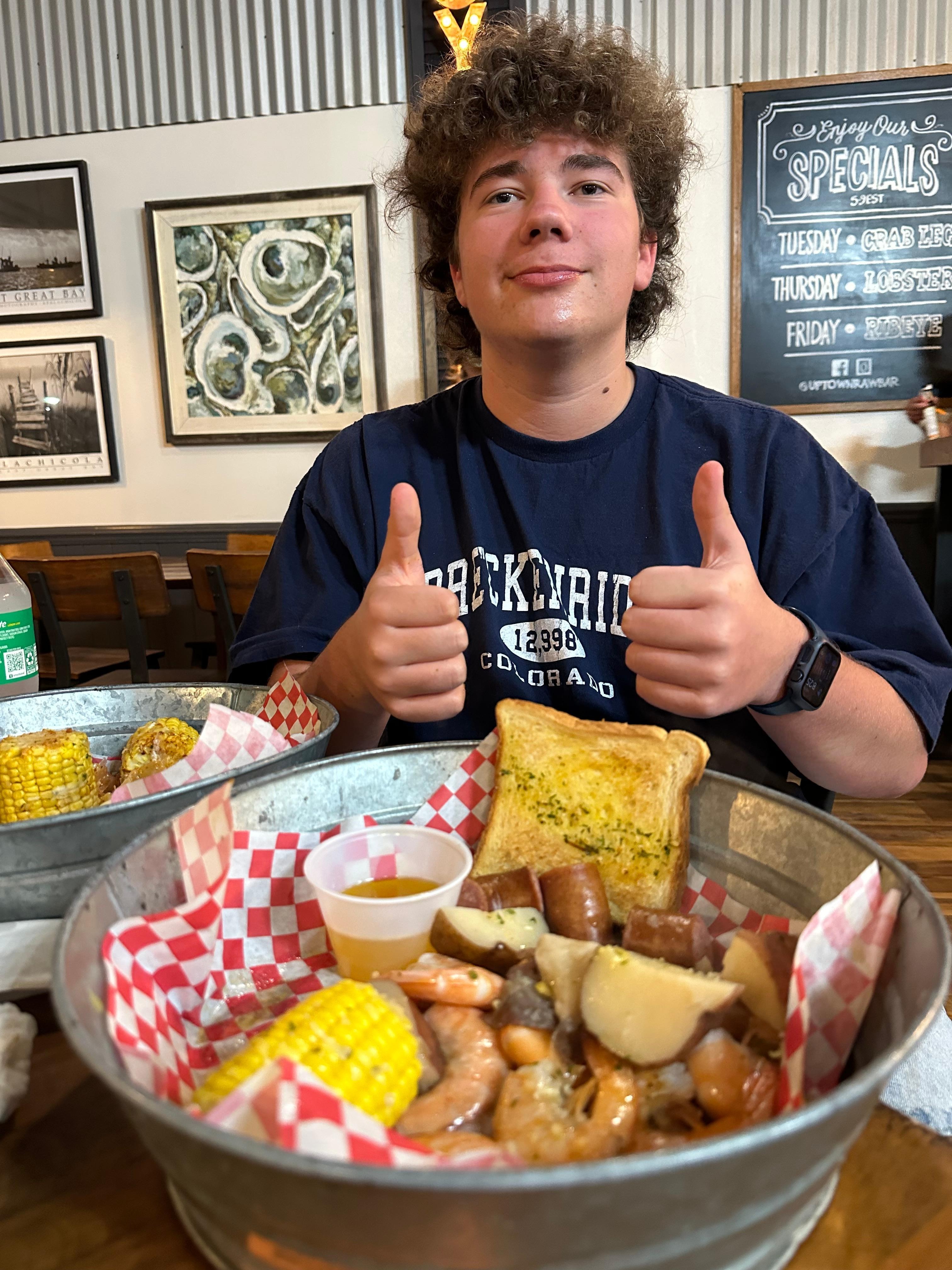 Great food a short drive into Port St Joe