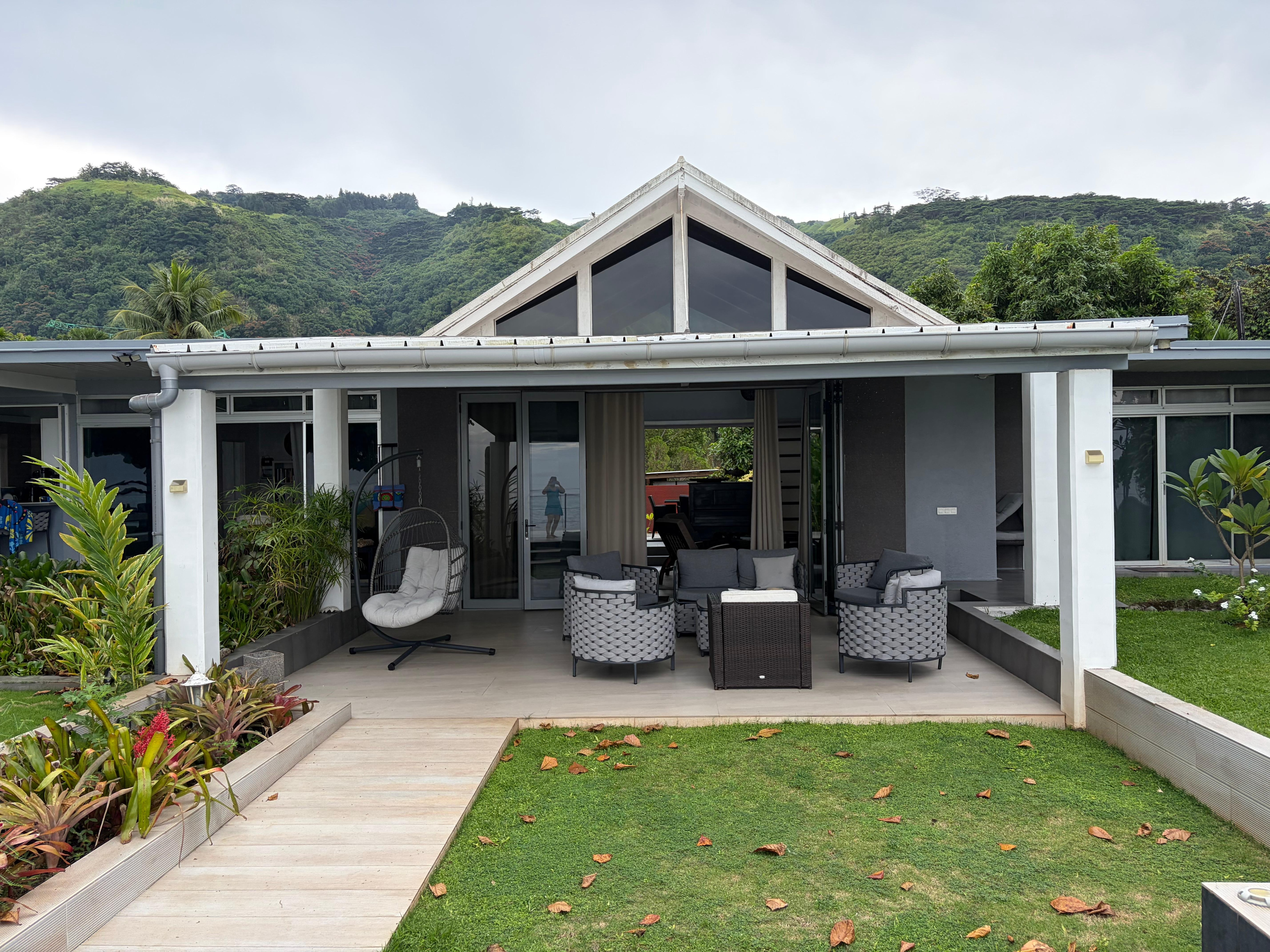 Outdoor sitting area