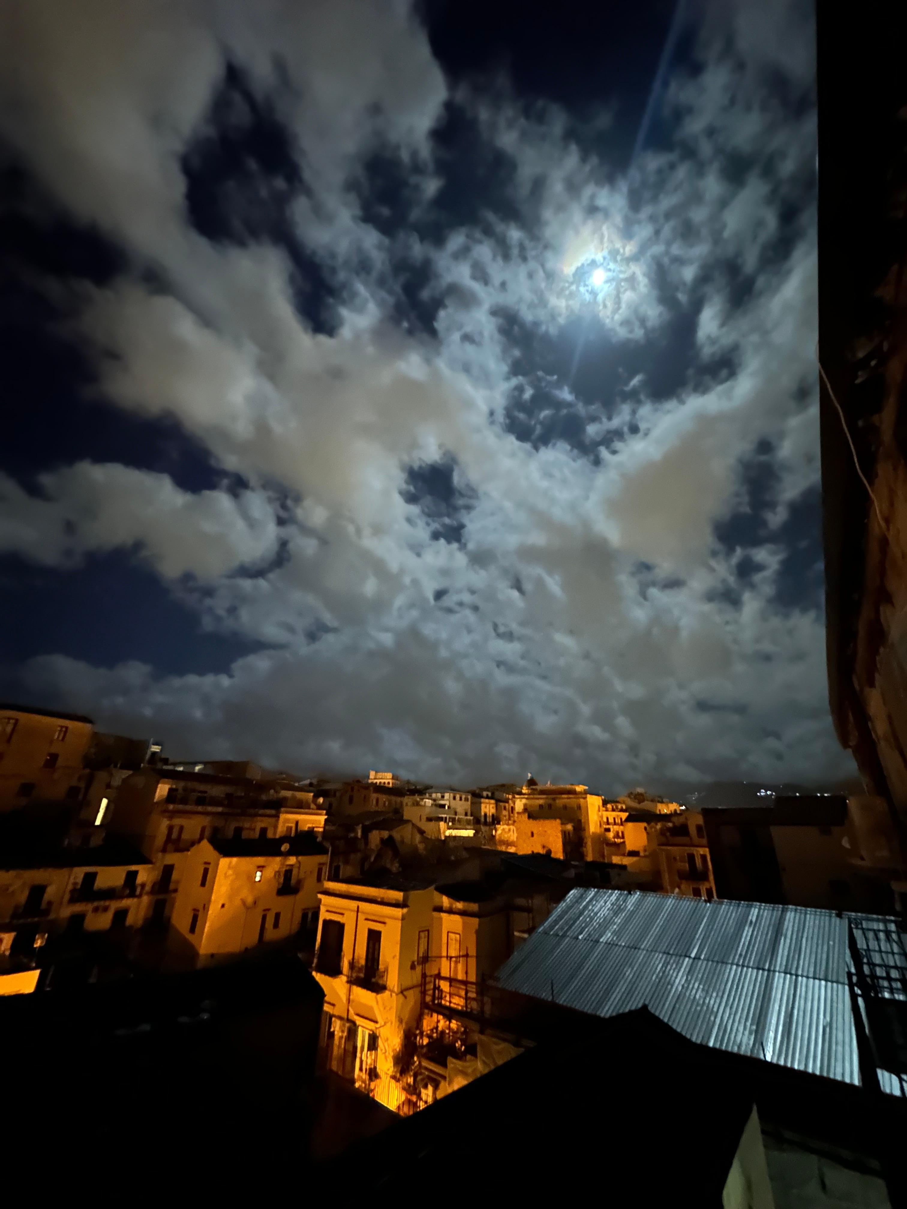 View from our balcony 