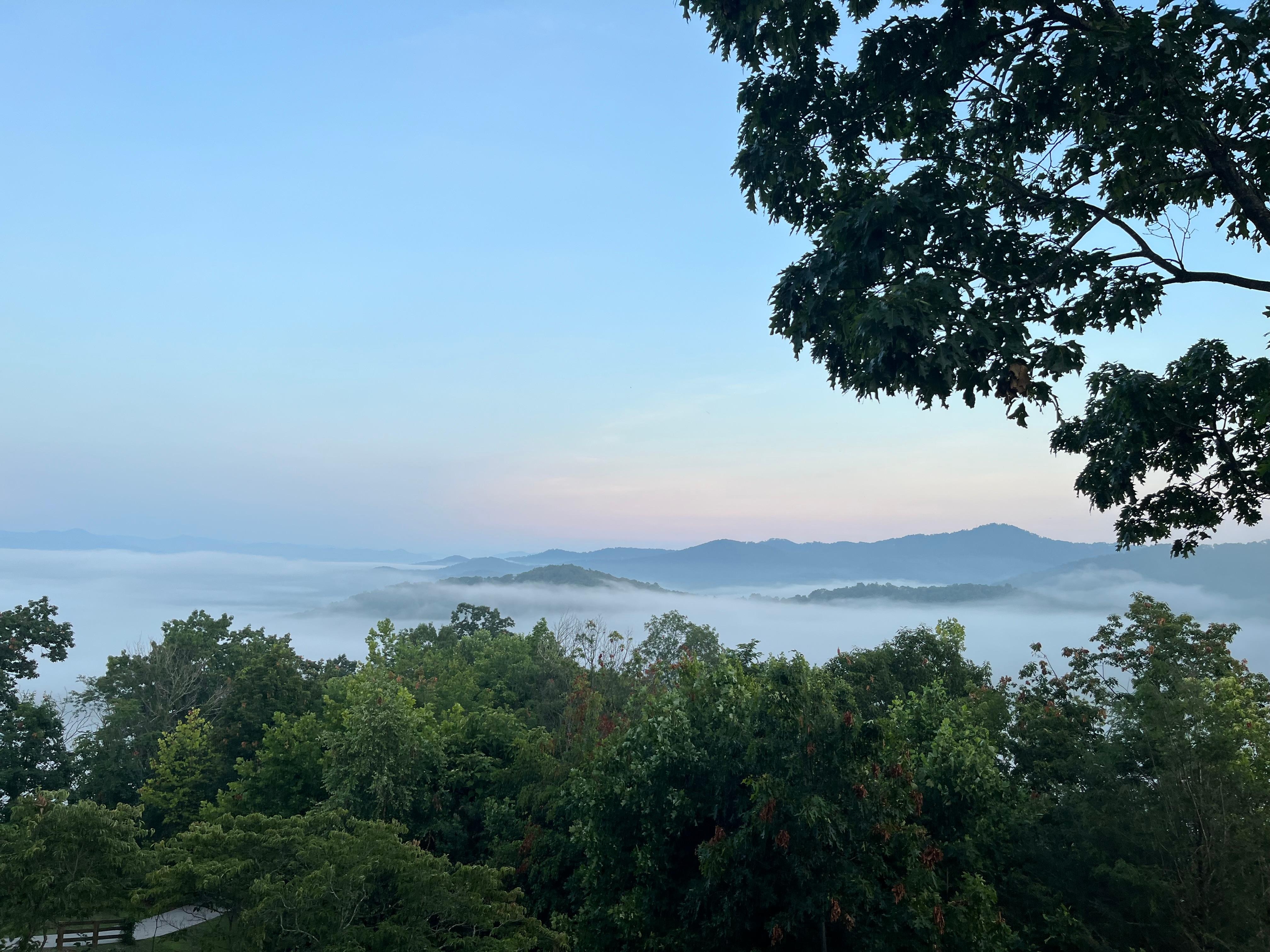 Changing evening colors