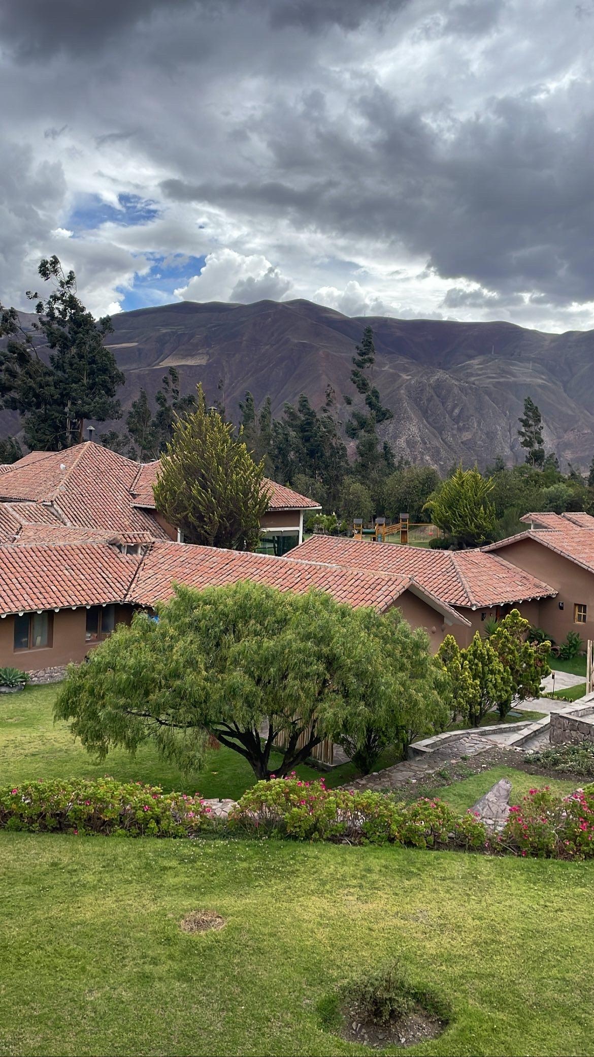 Vista de la zona de habitaciones