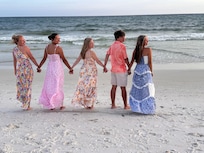 Beautiful beach just a short walk.