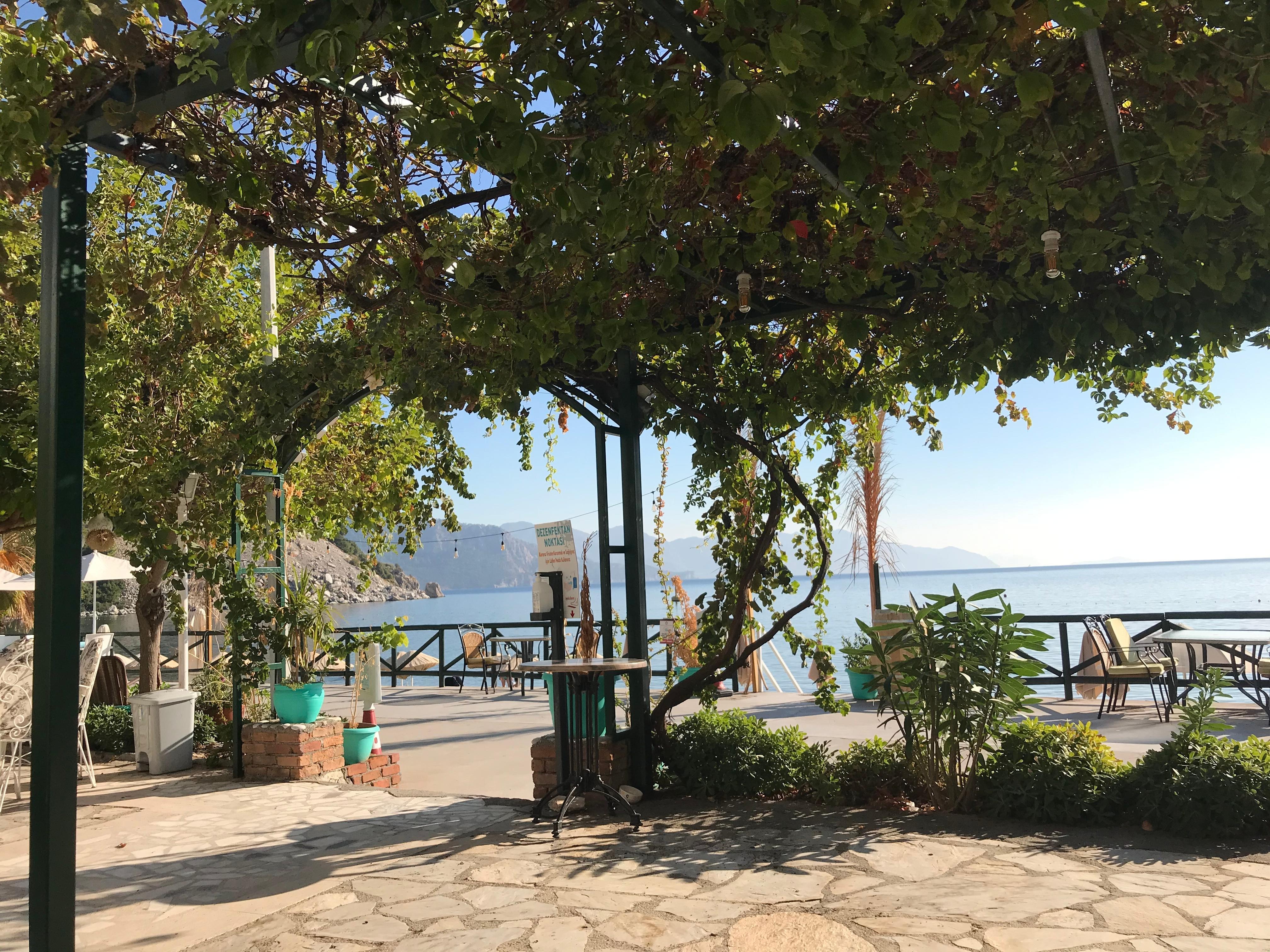 View at breakfast could sit for ages simply drinking tea