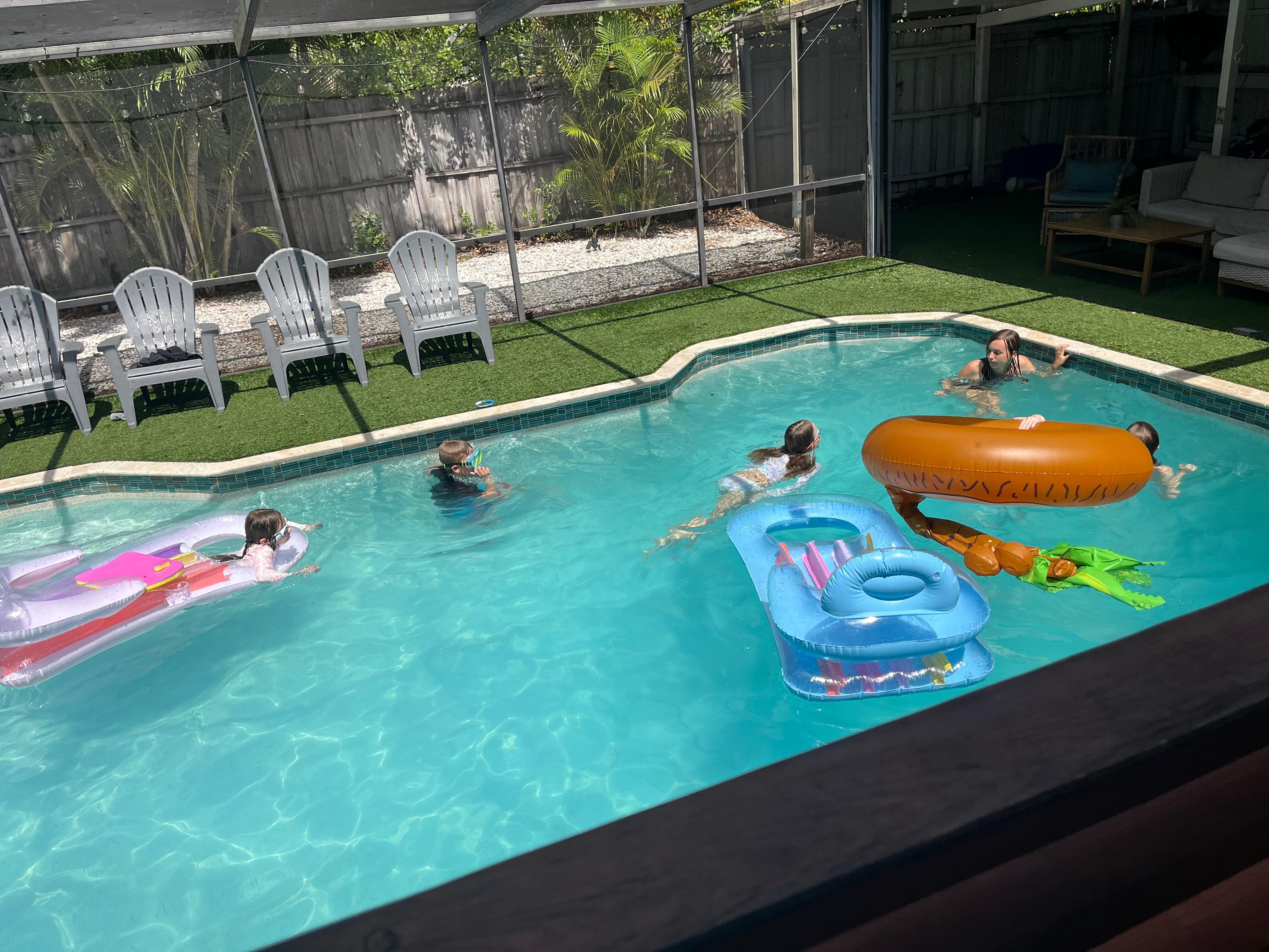 Fun in the pool