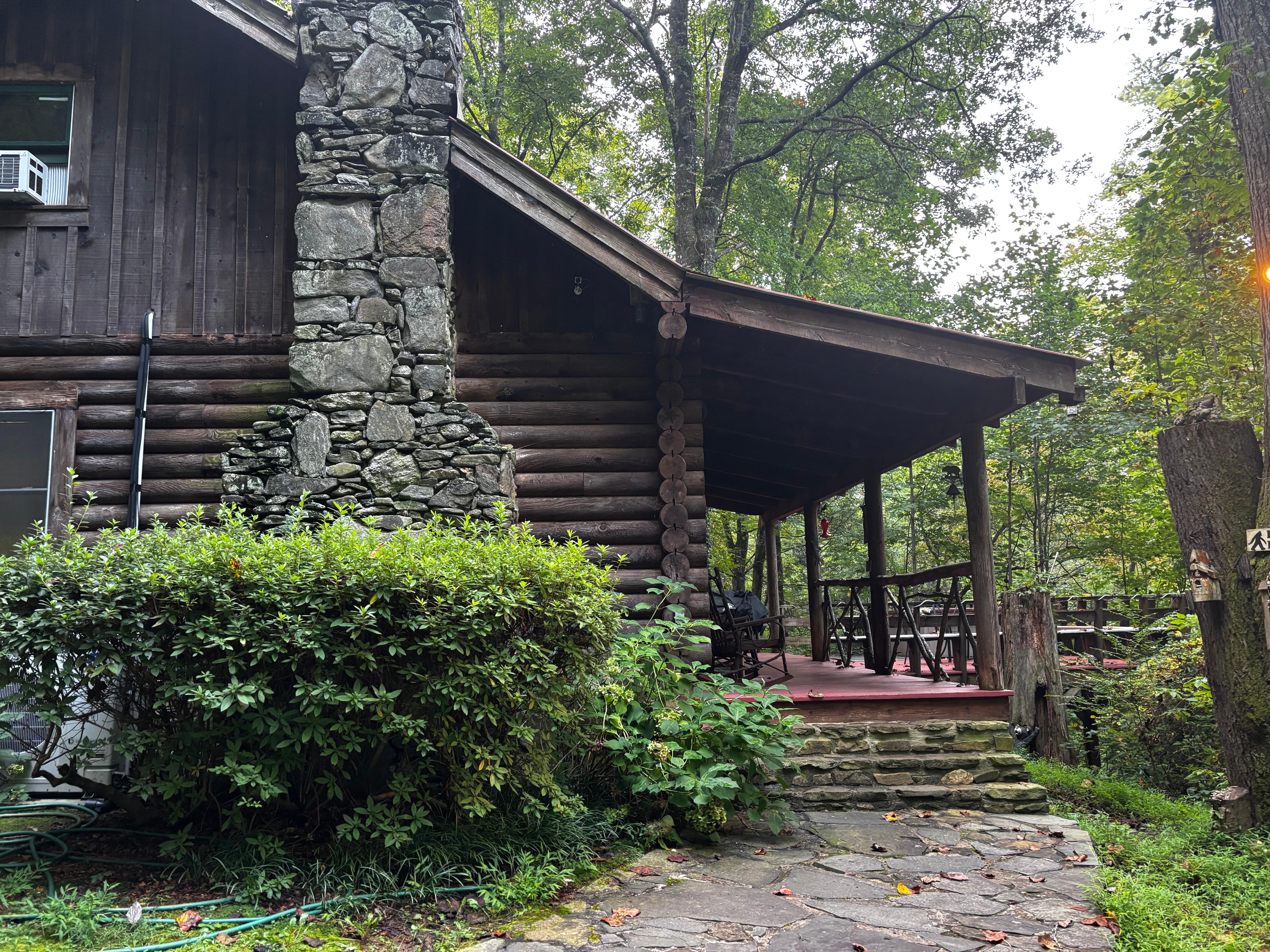 View from the driveway