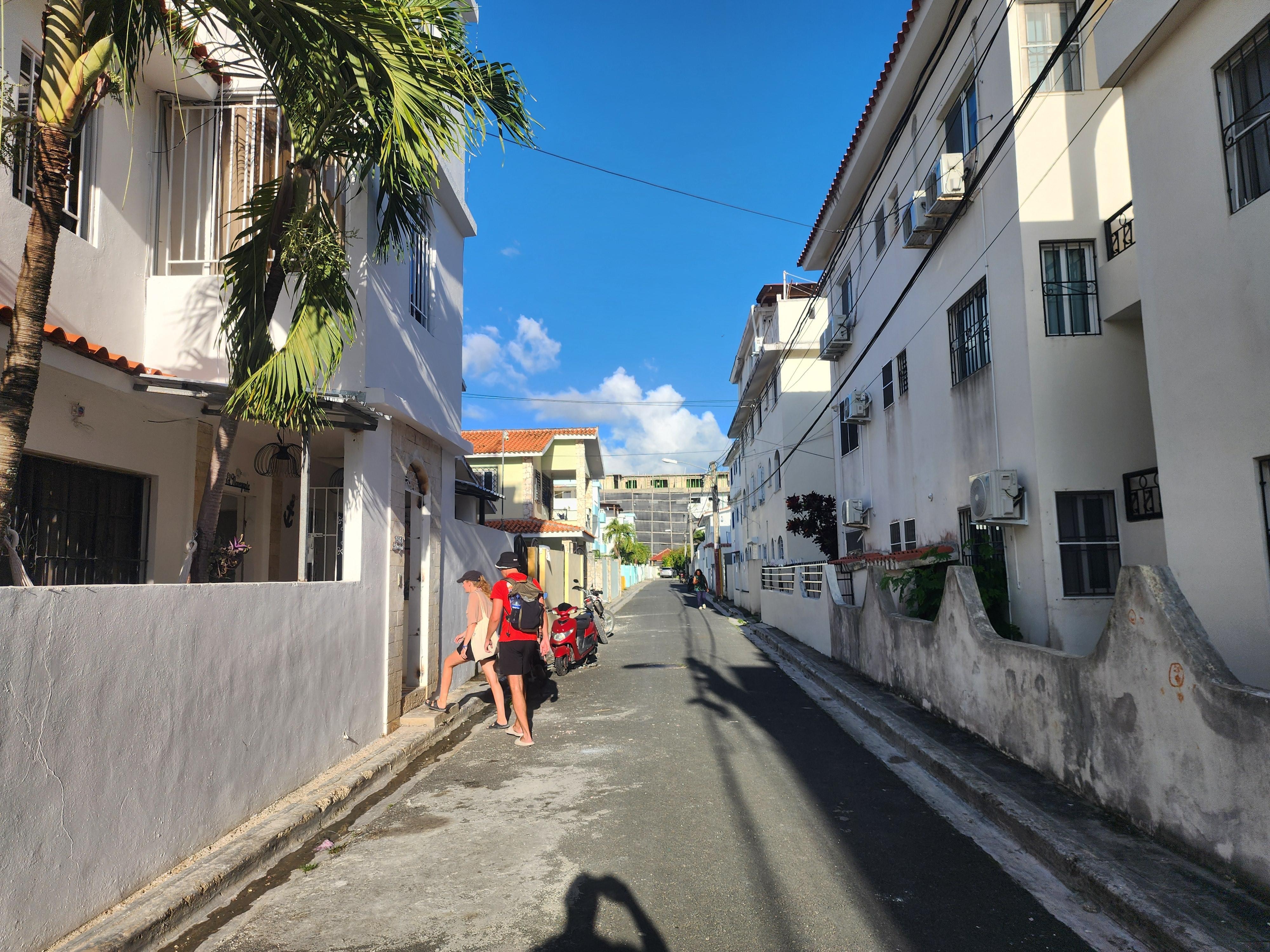 Street view. Quiet street
