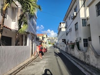 Street view. Quiet street