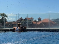 Room pool view
