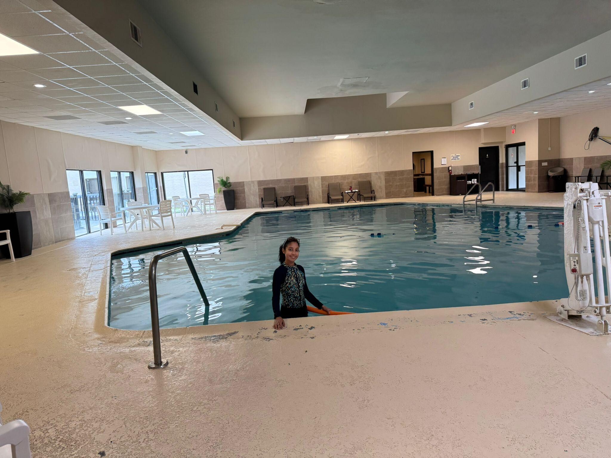 Área de la piscina perfecta 