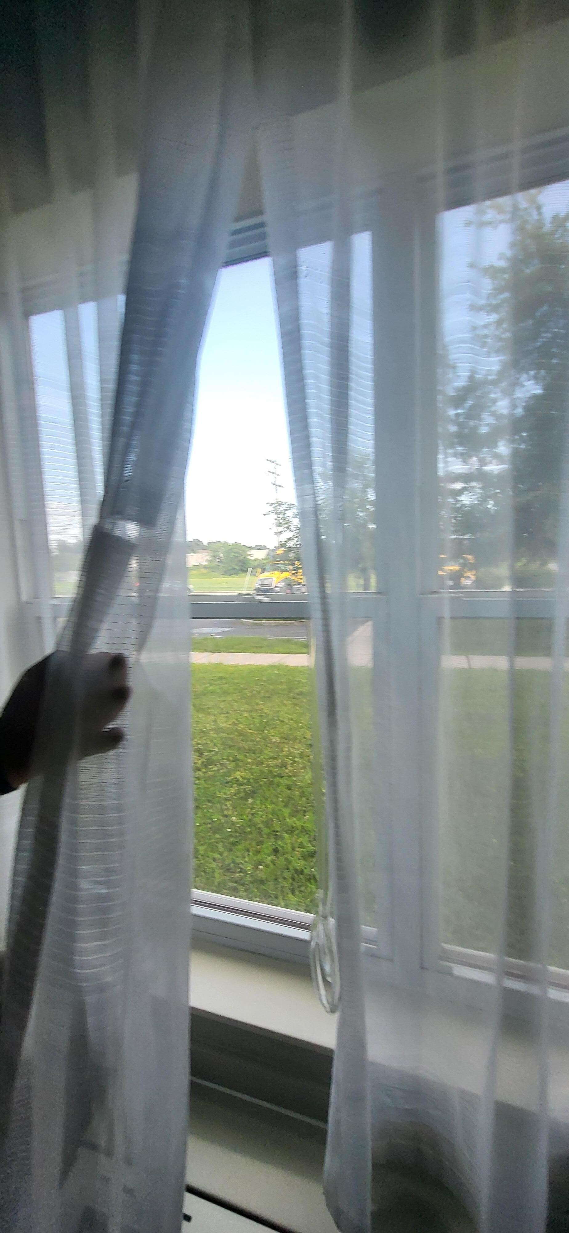 Torn curtains