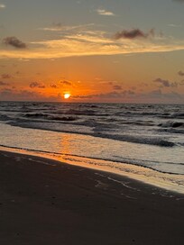 Sunrise on the beach