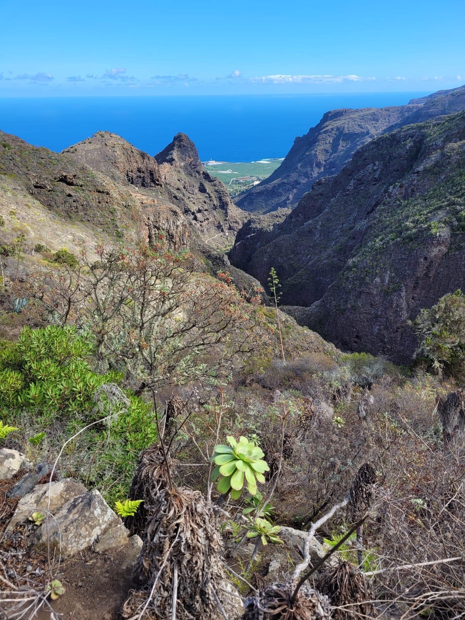 View on way to Erjos 