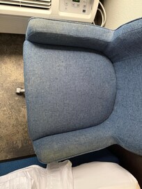 Chair in room
