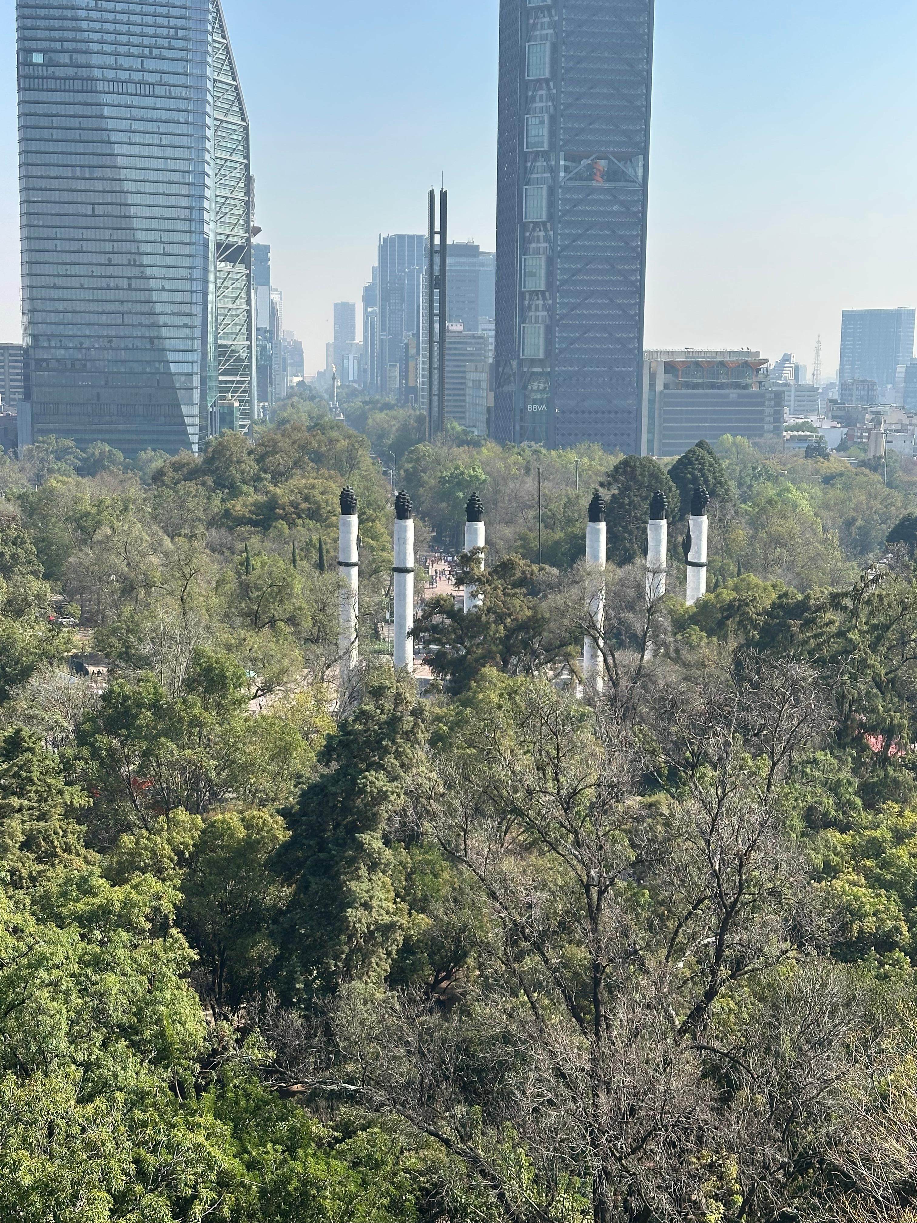View from Chapultepec Castle