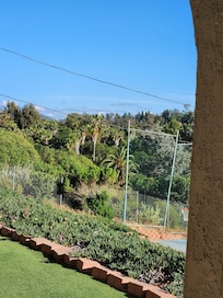 View from the front patio area