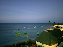 View from the roof top bar