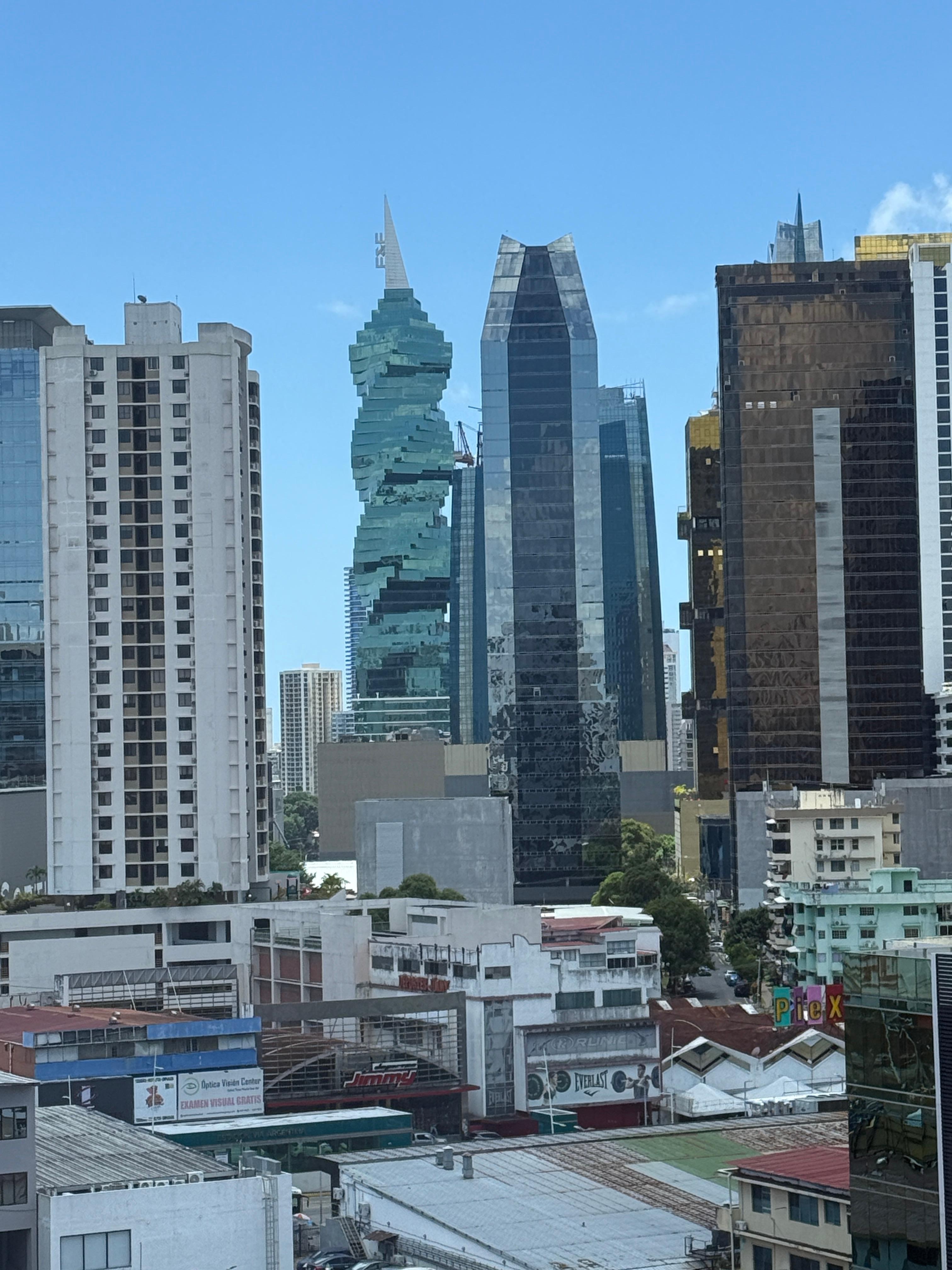 View from hotel room