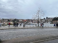 View across the river