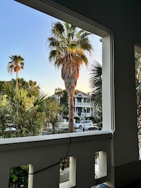 View of post office street from front porch