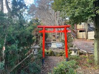 Shrine outside hotel