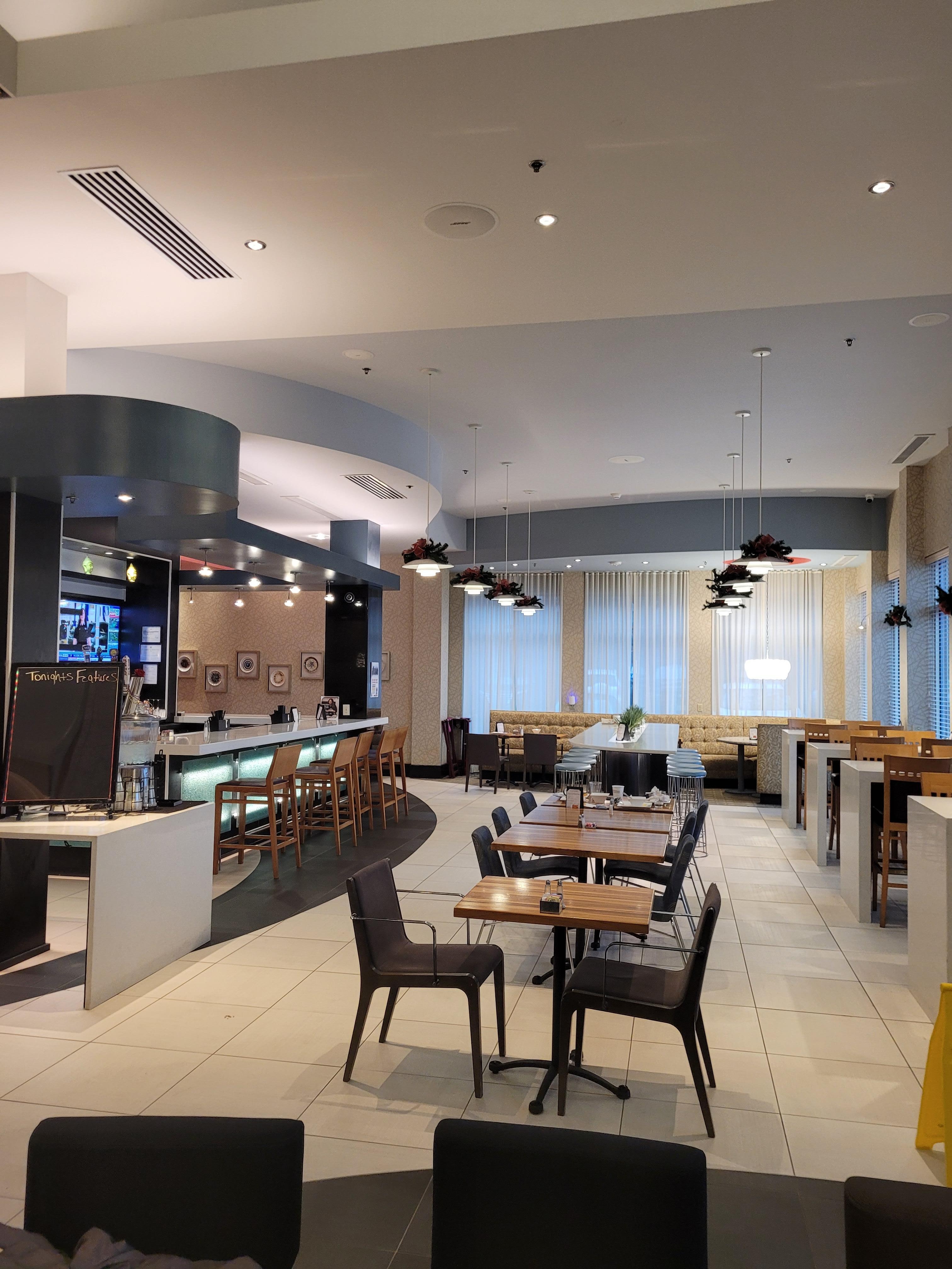 Try the breakfast buffet.