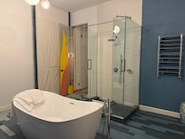 Separate shower