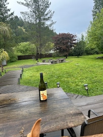 View from deck