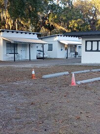 Our cabin on the canal