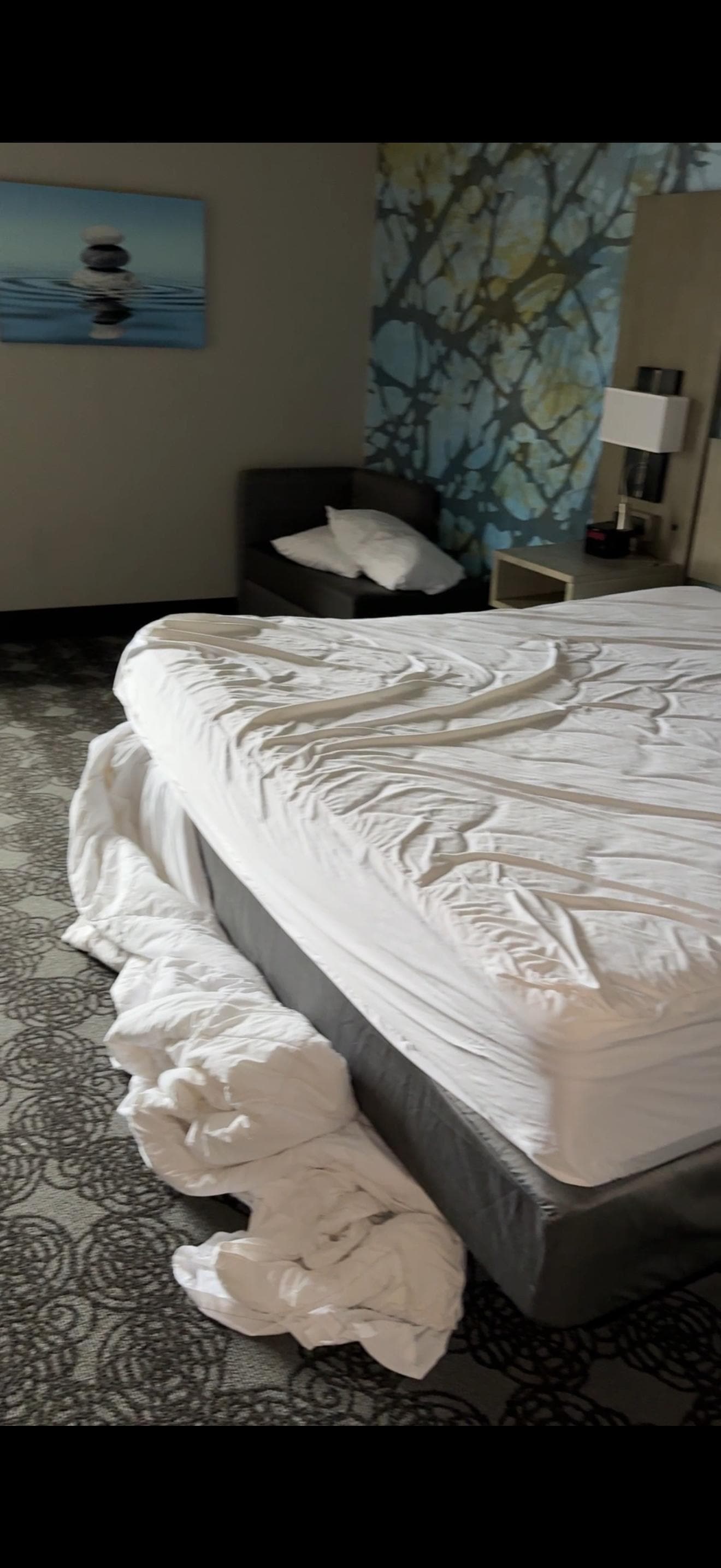 Our “clean and ready room” 