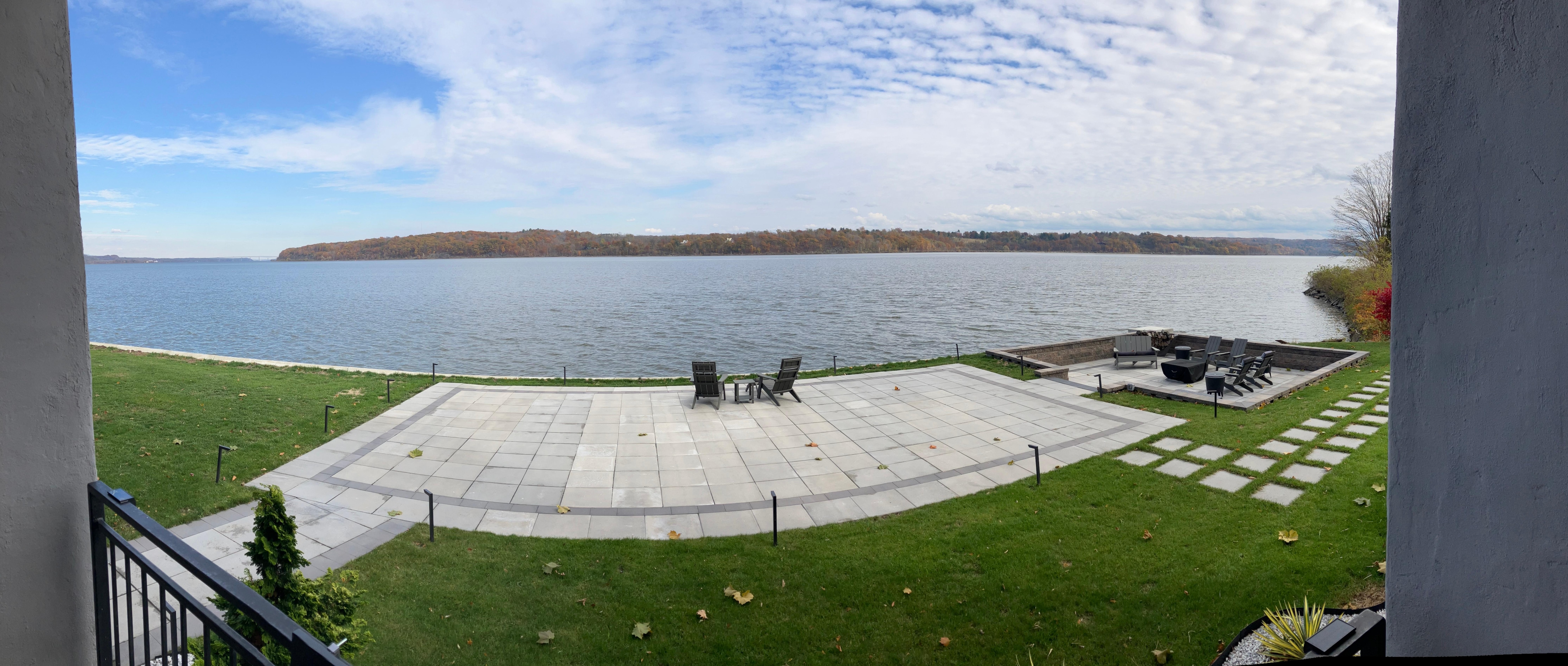 View from private patio.