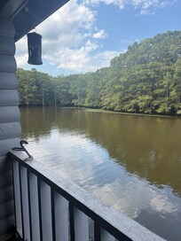 Off the back deck