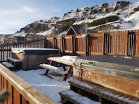 Jaccuzzi (loin des chambres)