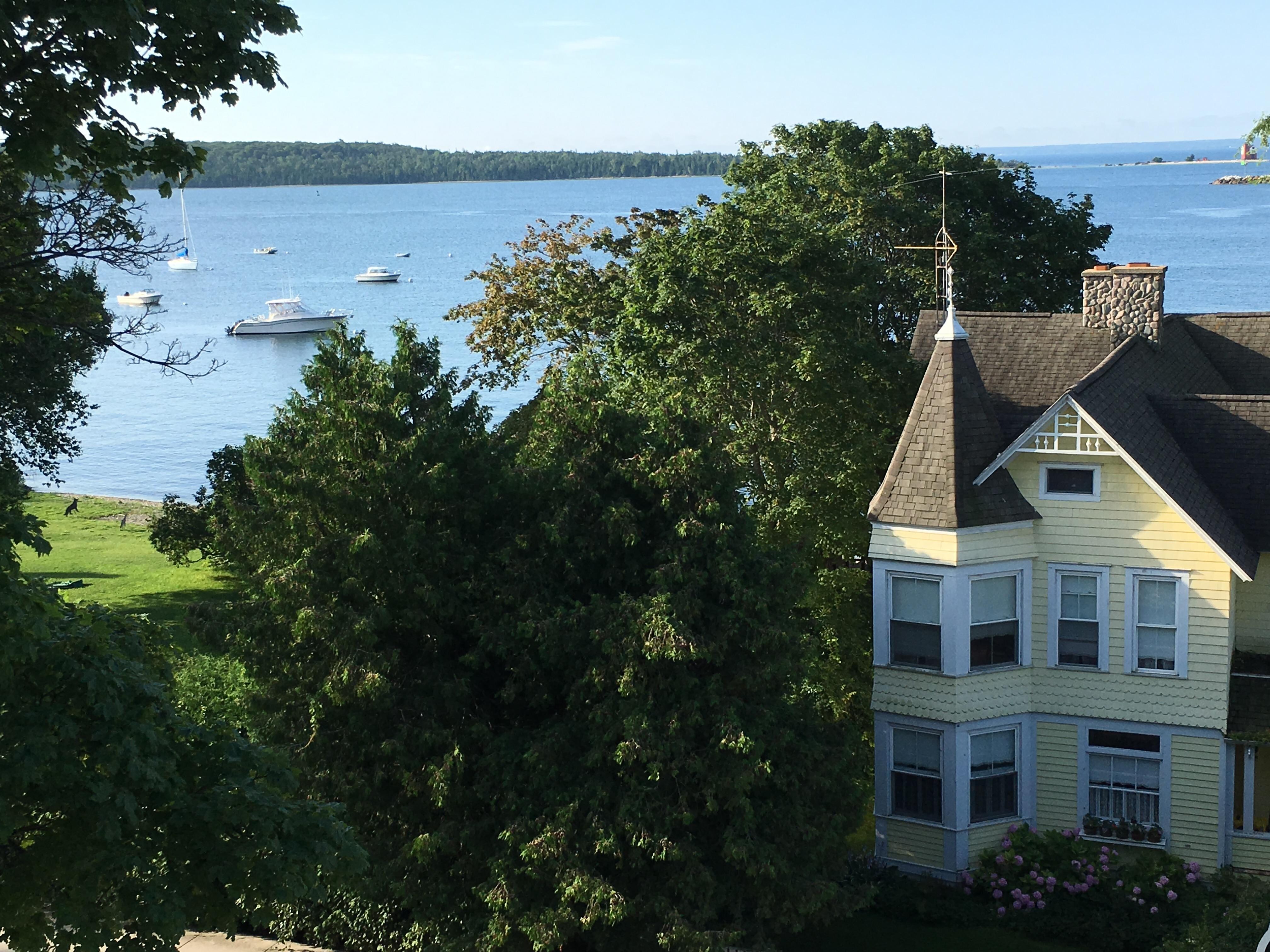 View from our Window to harbor