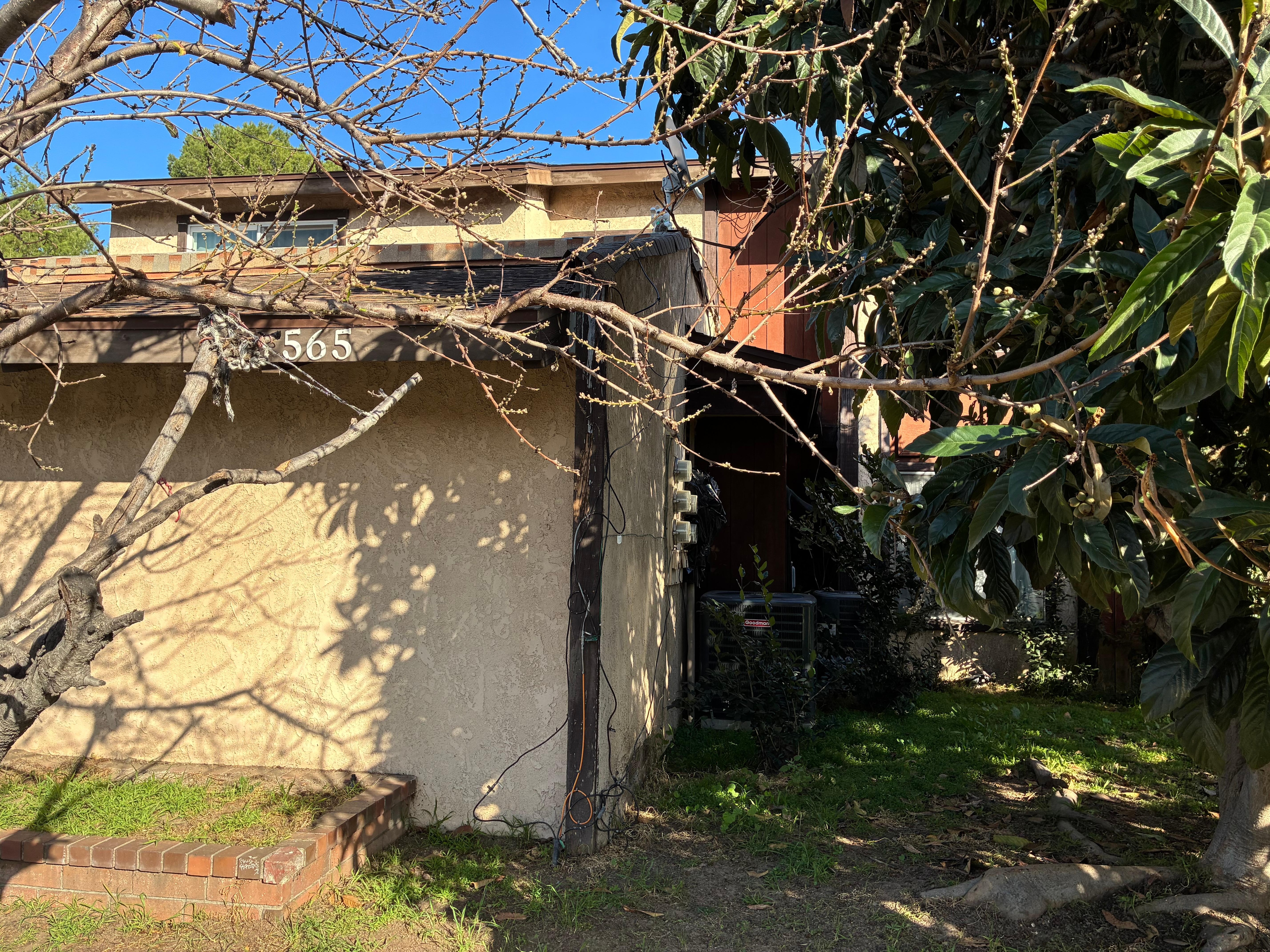 The address to show that this is the aparment