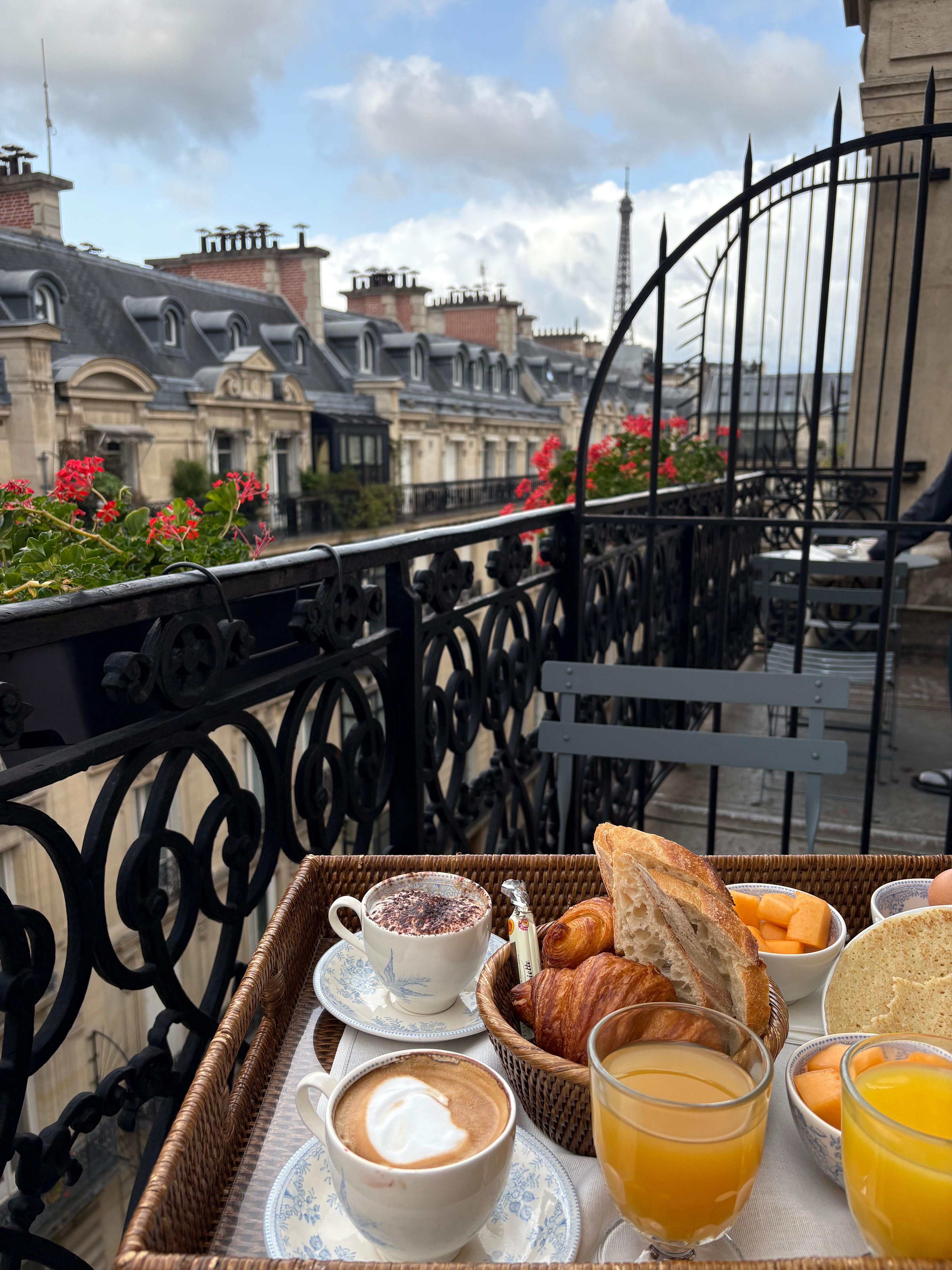 Breakfast with a view!
