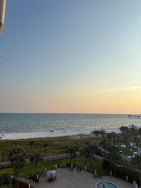 View from the balcony