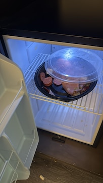 Left over food from the previous occupancy