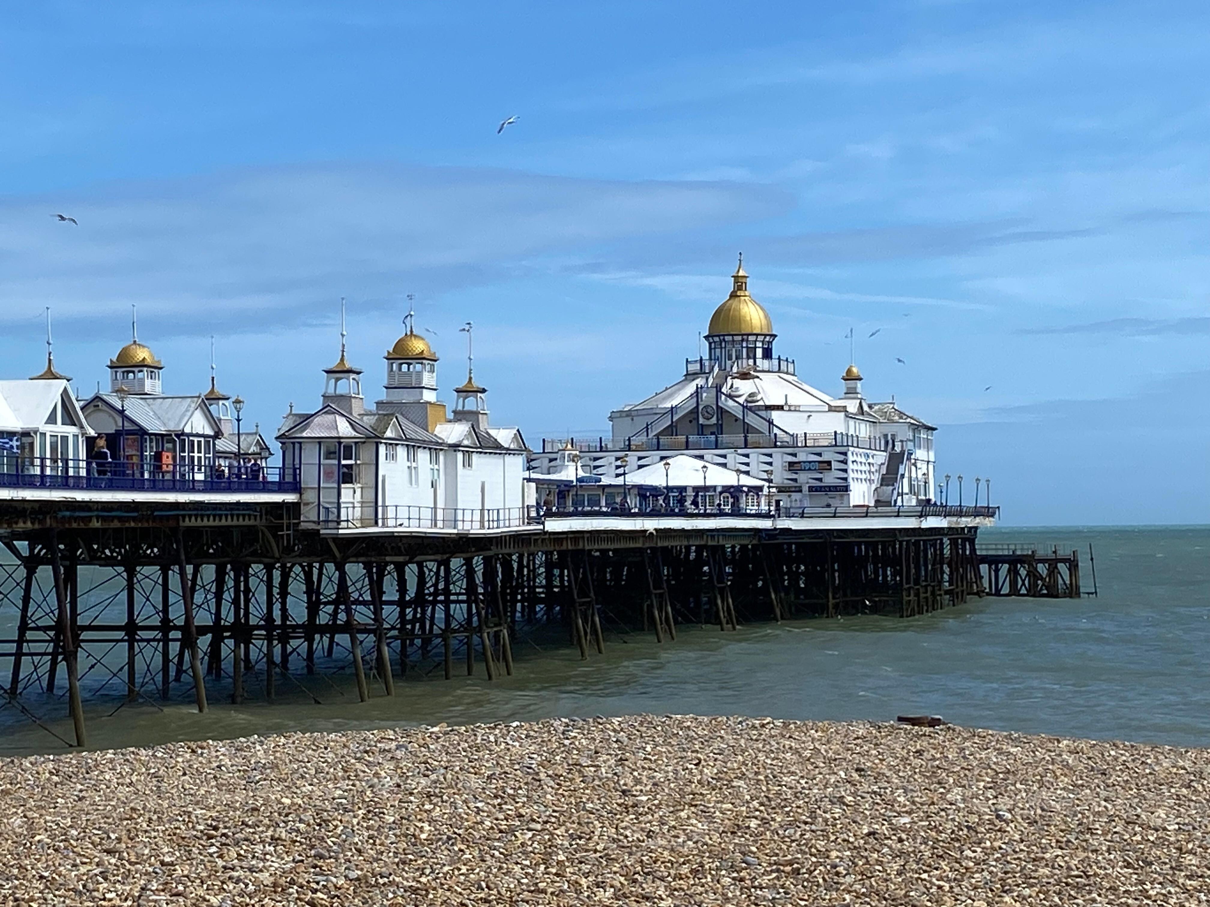 A delightful pier so close