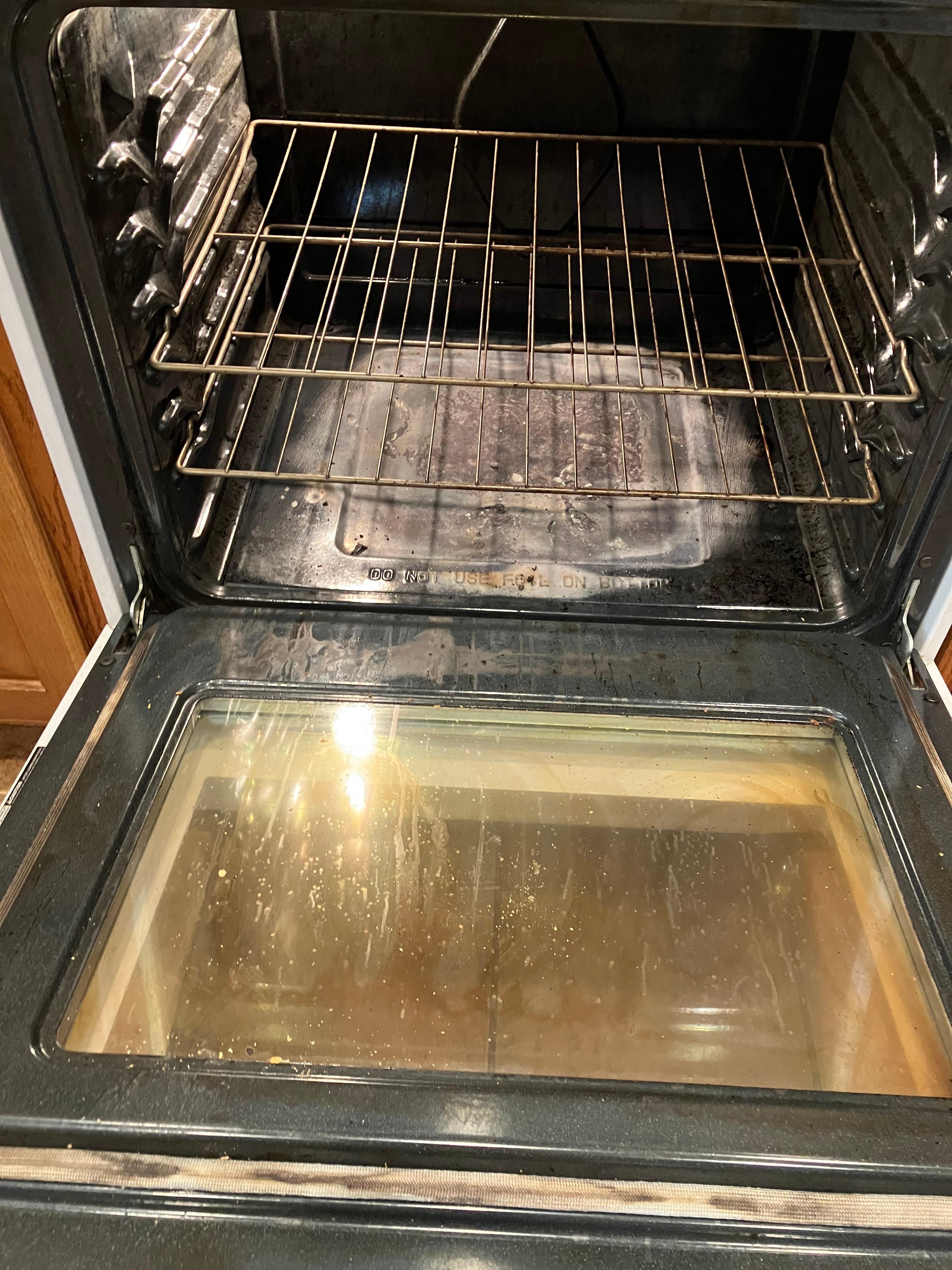 Filthy oven