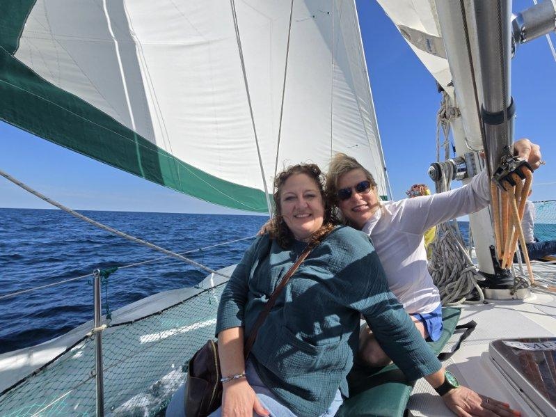 Sailing with Captain Steve!