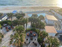 From our ocean front balcony