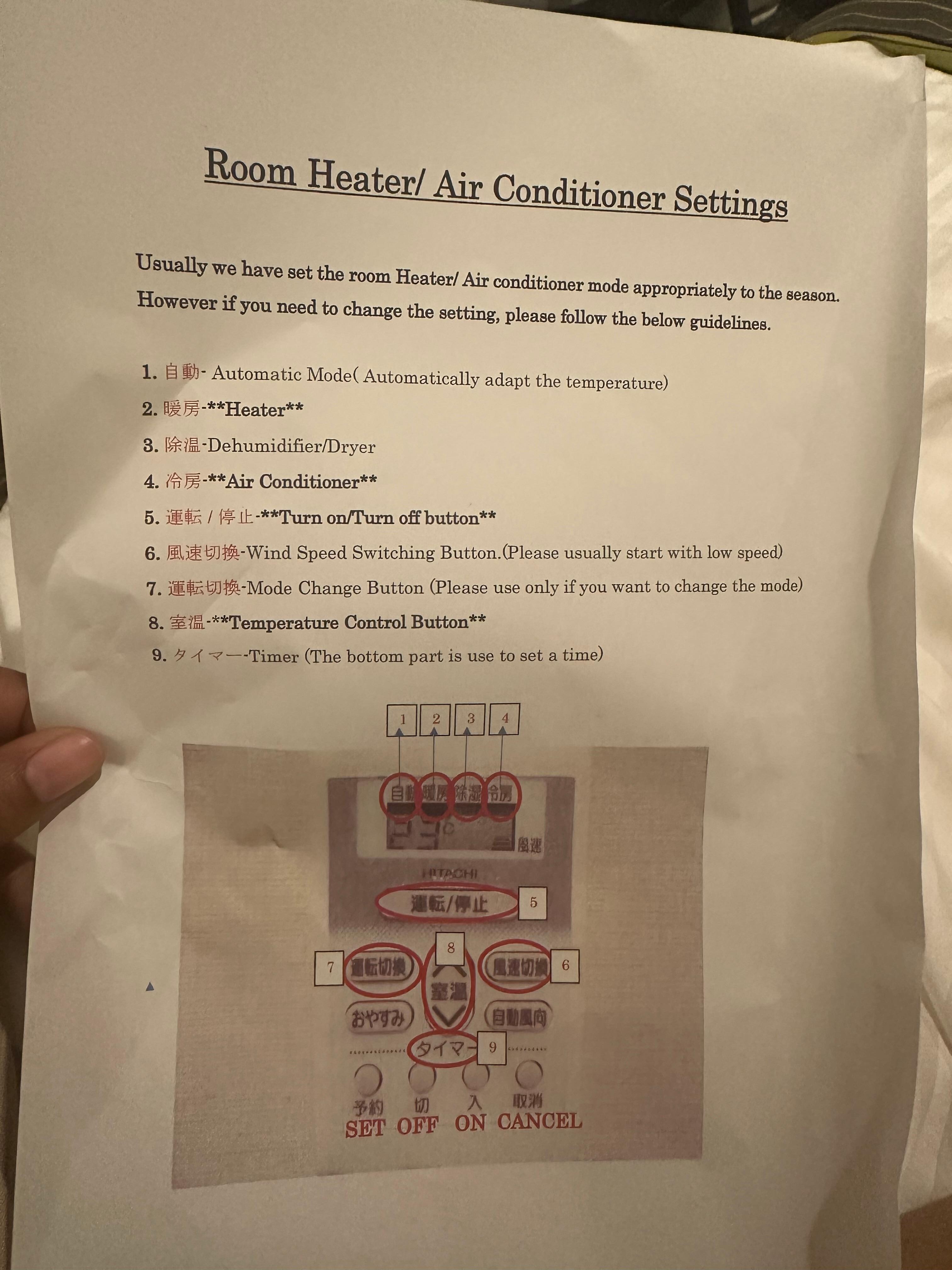 If you need help with the ac unit 
